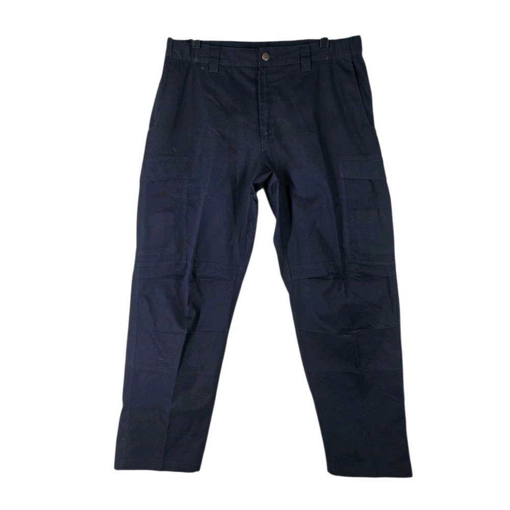 Vertx Tactical Cargo Pants Mens 35x30 (34x29) Navy Blue Ripstop Utility Work